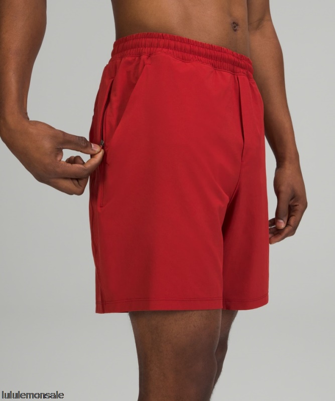Lululemon Deutschland DELULU855 | Pace Breaker Linerless Short 7 Sport Rot